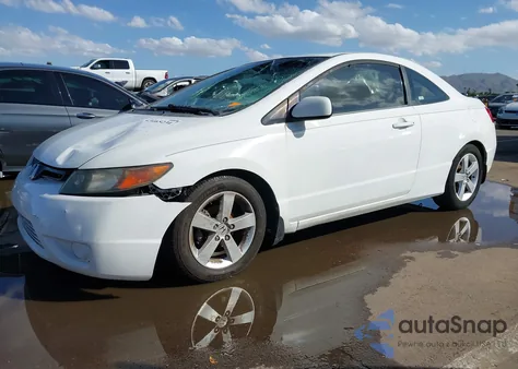 2007 Honda Civic Ex from USA, damaged, VIN 2HGFG12817H584334